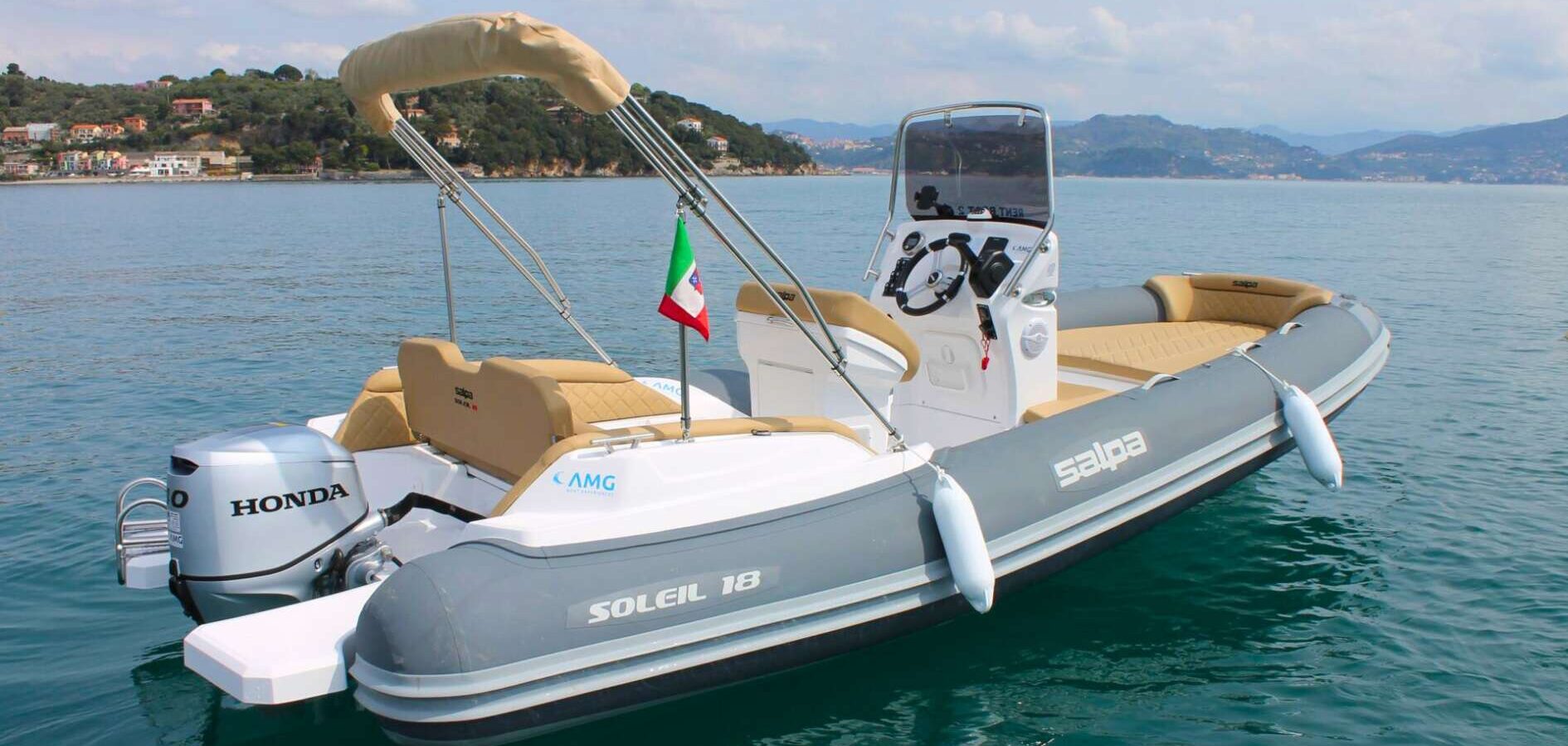 AMG Boat Experiences - Flotta - Salpa Soleil 18